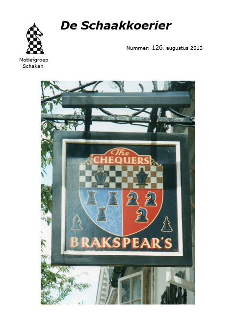 De Schaakkoerier 126, augustus 2013